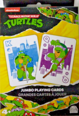 Jumbo Playing Cards Ninja Turtles 54 Card Deck Game Includes Jokers