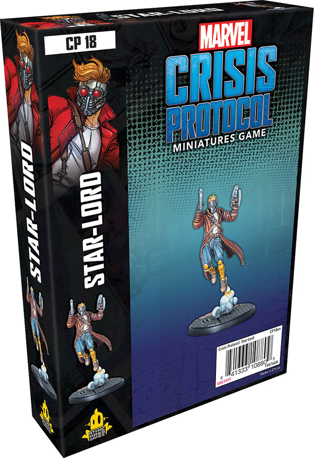 Набор персонажей «Звездный Лорд» Marvel Crisis Protocol AMG NIB