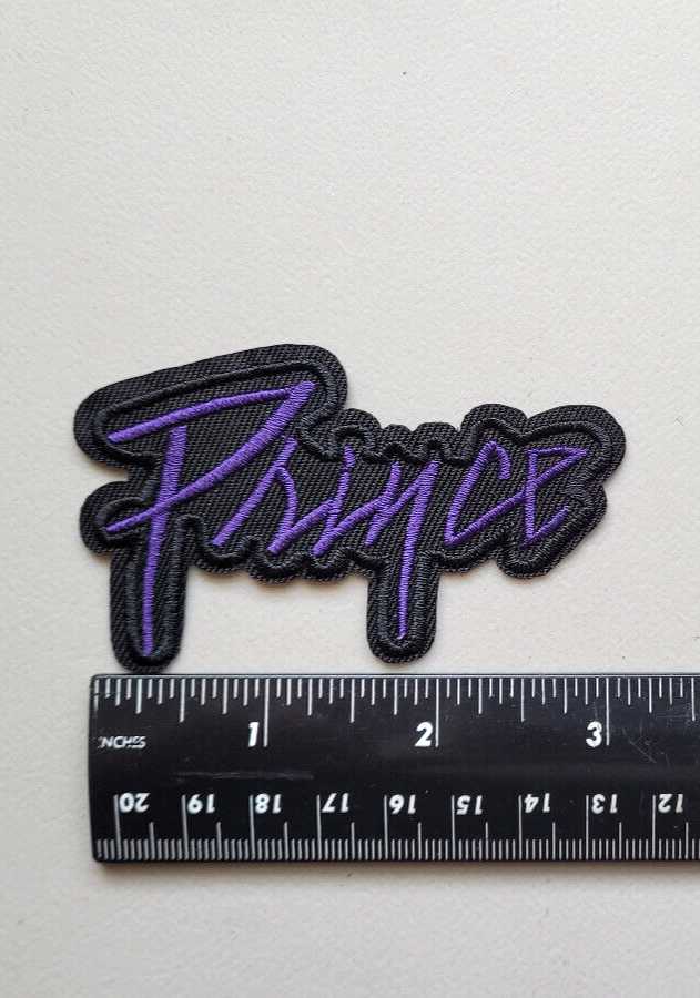 PRINCE MUSICIAN SINGER ACTOR PRINCE THE ARTIST MUSIC EMBROIDERED IRON ON PATCH