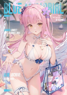 Blue Memorial Blue Archive etc Art Book Kizuna Chachanako A4/24P Doujinshi C103