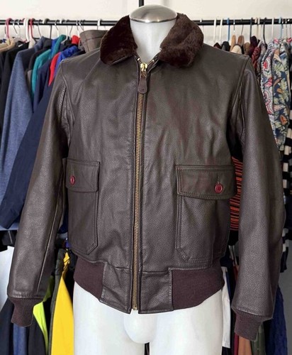 u*1様 80s avirex G-1 real leather flight AVIREX VINTAGE G-1 LEATHER USN FLIGHT JACKET MEN SZ 42 | eBay