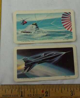 The Space Age coffee cards lot VINTAGE Brooke Bond Apollo Command Module