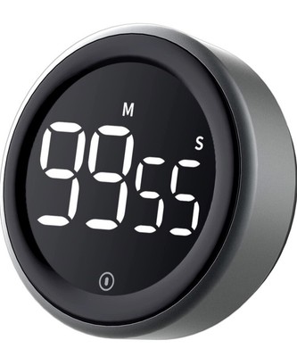 AIMILAR LED Digital Kitchen Timer - Magnetic Countdown Count