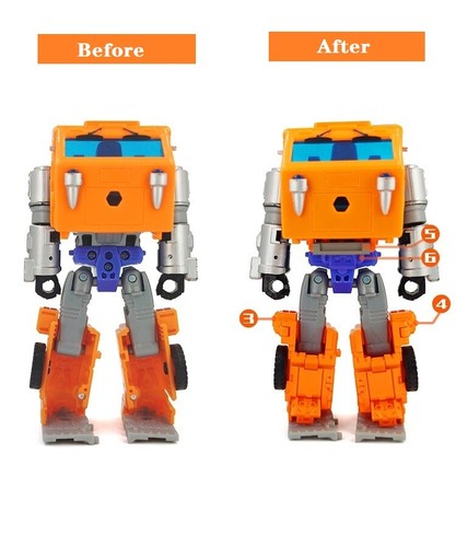 GO Better Design Upgrade KIT For Kingdom Huffer Fill Parts 6Pcs Set in stock!!