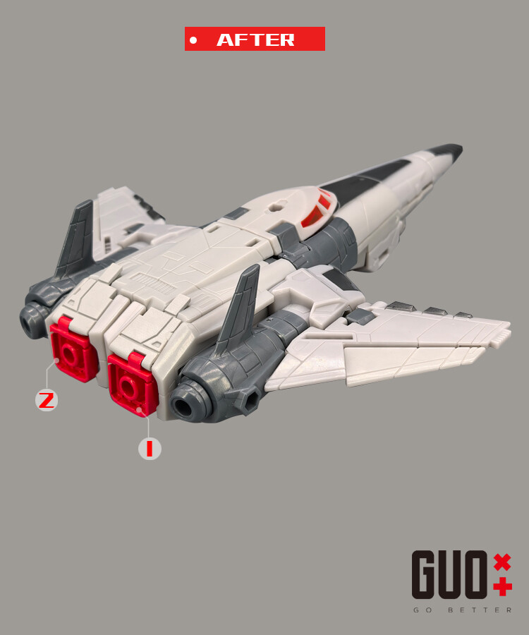 IN STOCK! GO BETTER 3D DIY Upgrade kit For Legacy United Star Raider Ferak