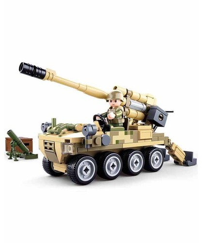 Kombat UK Sluban All Terrain Vehicle Brick Building Kit Military Vehicles B0751