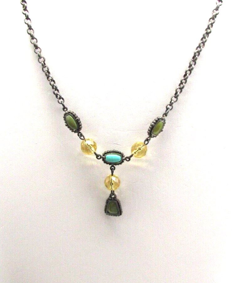 アクセサリー Vintage Native Indian necklace Zuni Thunderbird Necklace/Pin (113pen28) - Mission Del Rey