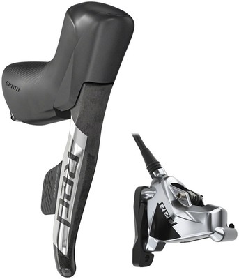 SRAM RED eTap AXS HRD Shift/Brake Lever & Hydraulic Disc, Right/Rear, Flat Mount