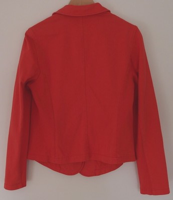 OUI Damen Jacke Jackett - Rot - Baumwolle - Größe 40 - UVP 99,95 - NEUWARE 