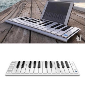 Thin Wireless Bluetooth MIDI Keyboard Silver 25-Key CME PRO XKEY25AIR From Japan