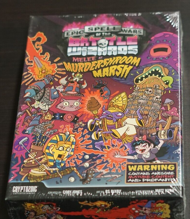SEALED/NEW - Epic Spell Wars of the Battle Wizards Board Game