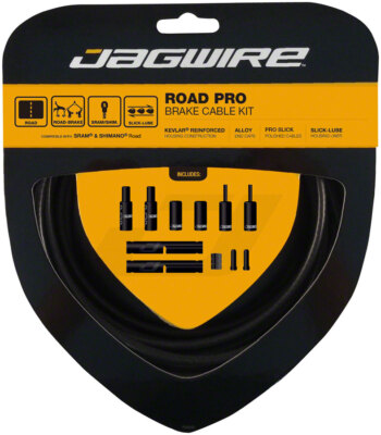 Jagwire Pro Brake Cable Kit Road SRAM  Pre-stretched Polished Slick Cable