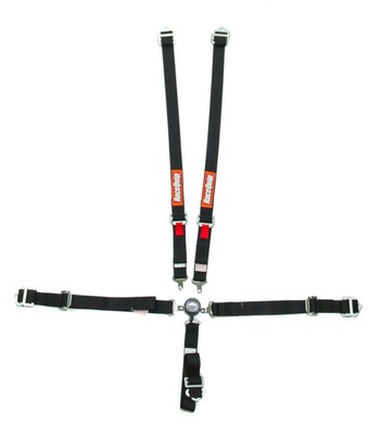 Racequip 739009RQP 5  Point Harness - Camlock - SFI 16.2 - Pull Up Adjust -