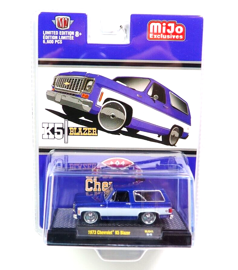 M2 Machines 1:64 Mijo Exclusive 1973 Chevrolet K5 Blazer w/ Removable Top MJS41 M2 Machines 1:64 Mijo Exclusive 1973 Chevrolet K5 Blazer w/ Removable Top MJS41