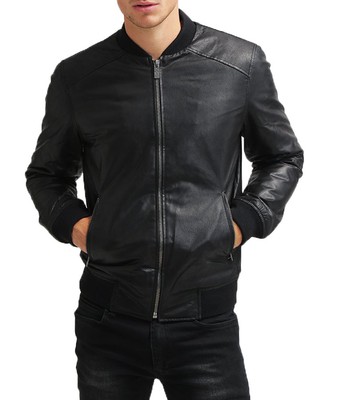 NSTRA PRODUZIONE ARTIGIANALE ELUXURY MADE IN ITALY JACKE HERREN IN DI LEDER 100% MANN LEATHER JACKE KLEIDUNG HOMME CUIR R57A