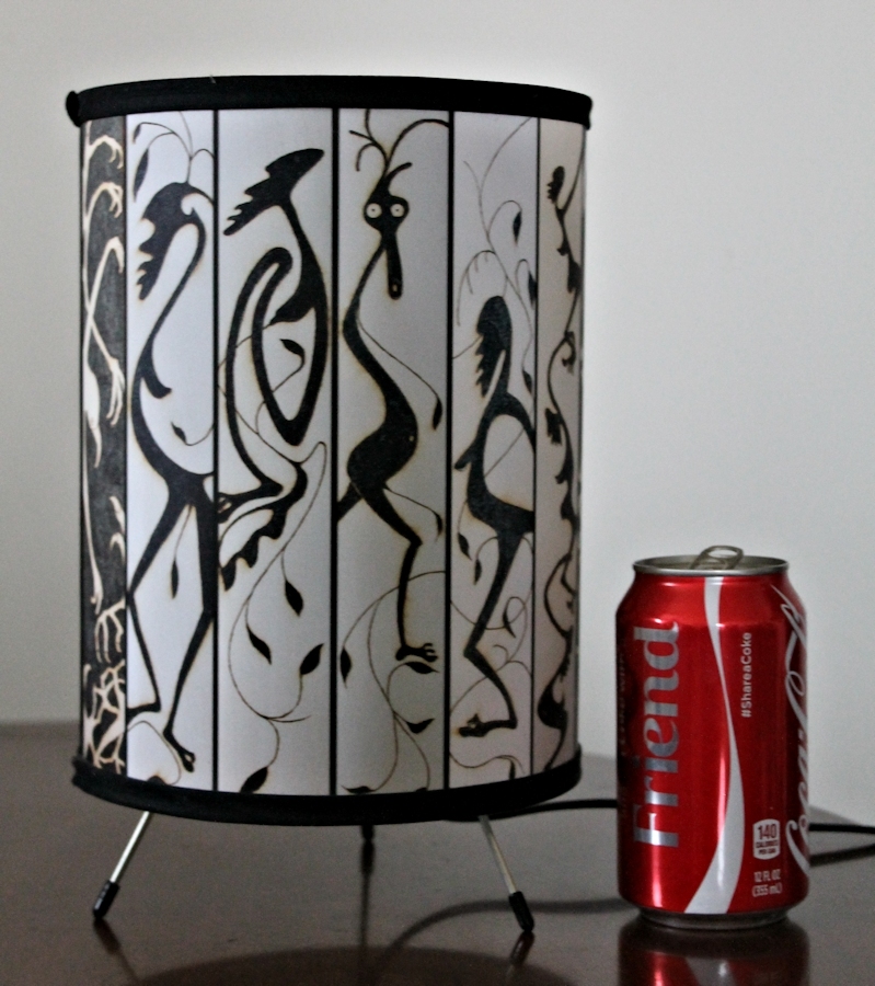 TABLE LAMP ~ Orig Exclusive Solar-Etched Design ~ 2 Styles Avail ~ Imaginative!
