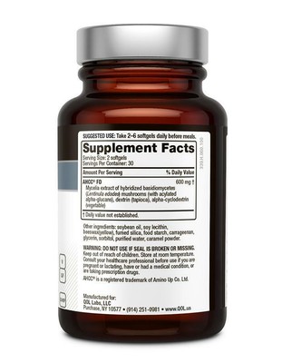 Quality of Life Kinoko Gold AHCC 500 Mg Vegicaps 60 ct