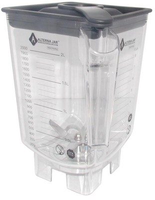 80 oz Alterna Replacement Jar + TAMPER for use with Blendtec Blenders - BPA Free