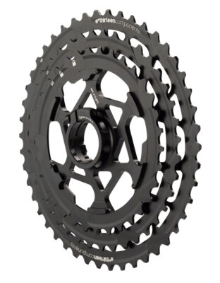 e*thirteen replacement Aluminum Cogs for TRS Plus 11-Speed Cassette 33-46t Black