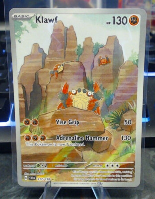 Klawf 217/198 Sv01: Scarlet & Violet Base Set Holo