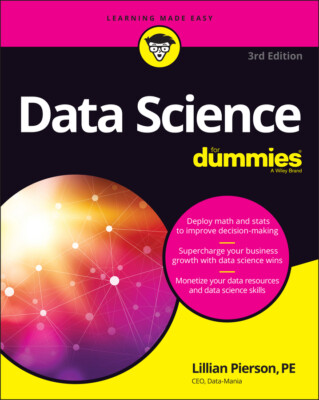 Data Science For Dummies 3e Pierson Paperback John Wiley & Sons 9781119811558