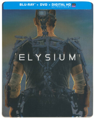 Elysium (Blu-ray + DVD + Digital HD) (Steelboo New Blu