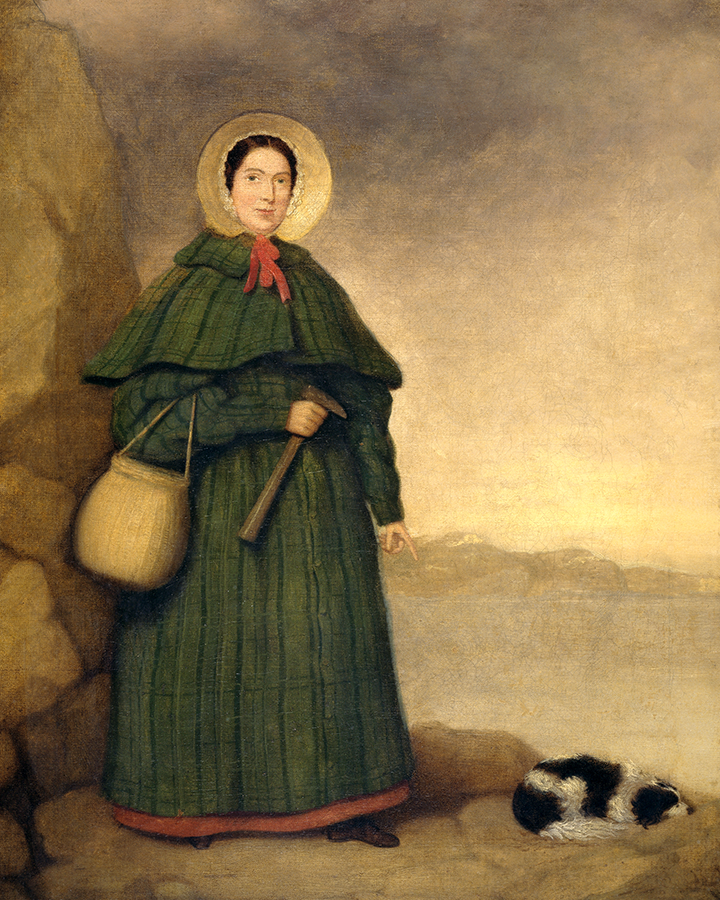 Mary Anning painting Art Print 8"x10"