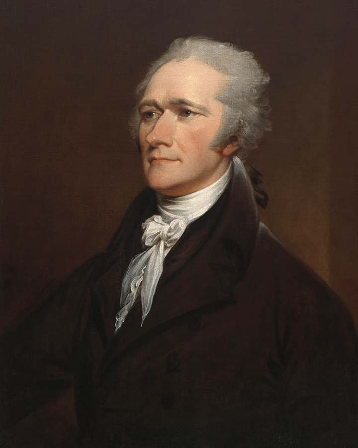 Alexander Hamilton Portrait Art Print 8"x10"