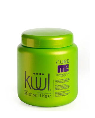 KUUL (AVOCADO) RECONSTRUCTOR  HAIR MASK SYSTEM CURE ME TREATMENT HAIR 35.2 OZ