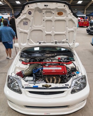 Honda Civic EK9 Type-R EK9 B16 JDM import show car track car