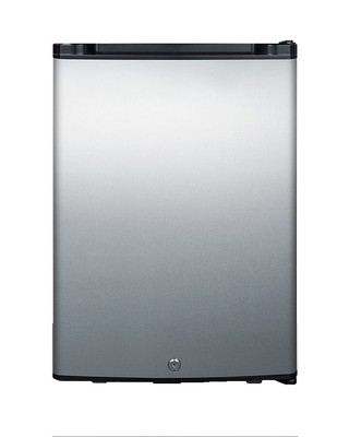 Summit MB26 16"W 1.1 Cu. Ft. Compact Refrigerator - Stainless Steel