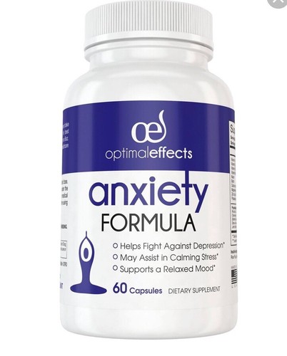 Anxiety Formula Optimal Effects  Anxiety relief 60 Caps