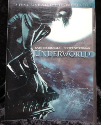 Underworld   Unrated Extended Cut (DVD Movie) Kate Beckinsale Slipcover