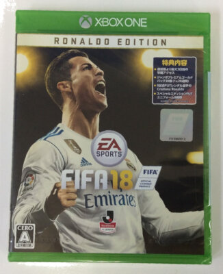 Microsoft Xbox One FIFA 18 Ronaldo Edition Japan Version Unopened 6556 SP
