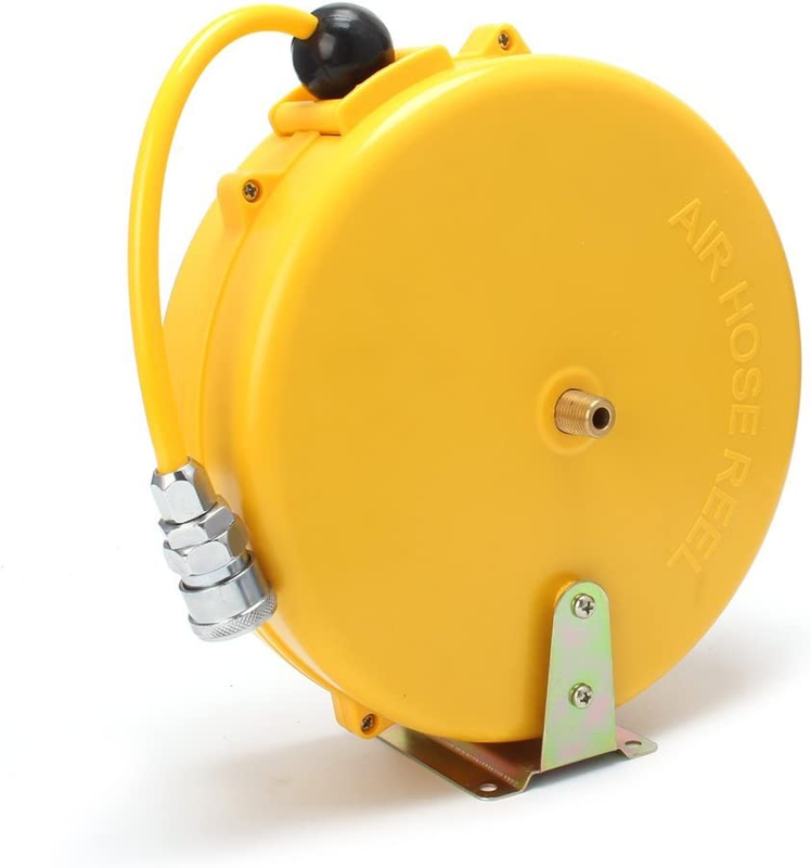 Mini Air Hose Reel with 1/4In. X 26Ft.