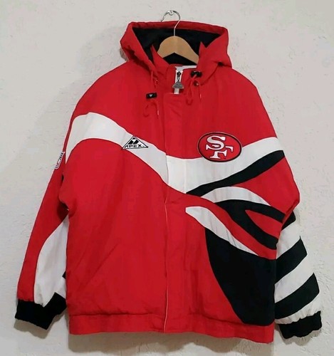 NFL San Francisco 49ers ジャケットAPEX ONE VTG San Francisco 49ers Jacket Adult Large Zebra Print Apex