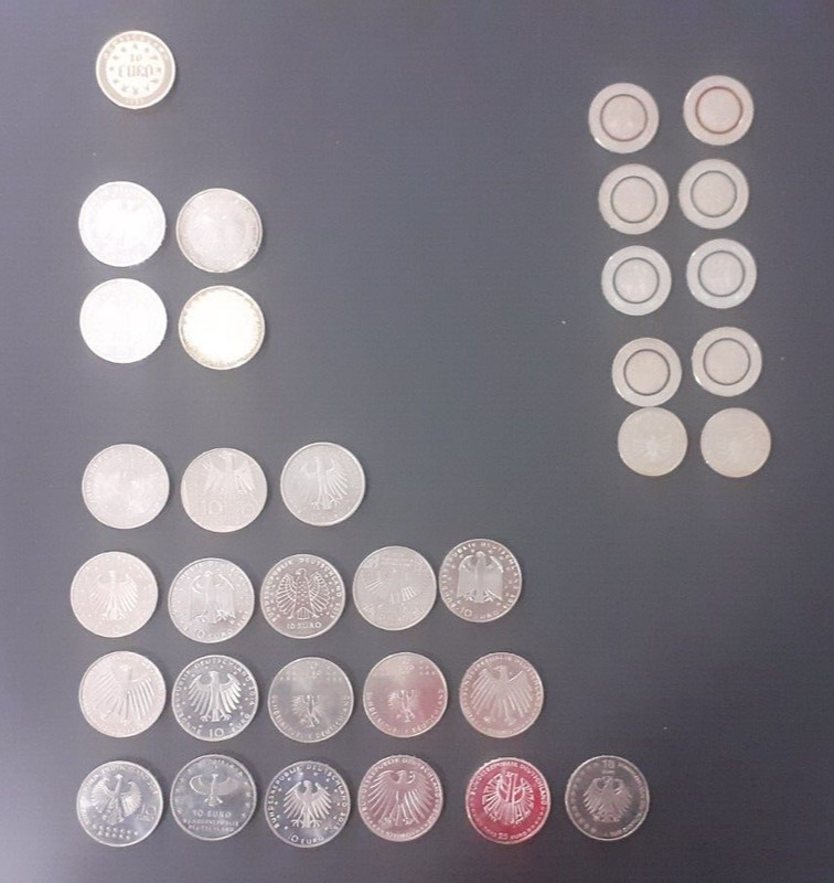 Euro SammelmÃ¼Nzen 5-10-25â¬, 305â¬