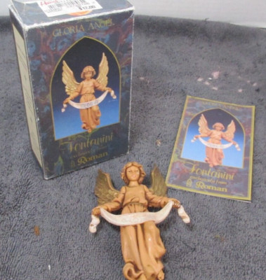 VTG NEW IN OPEN BOX 1992 FONTANINI 5'' GLORIA ANGEL