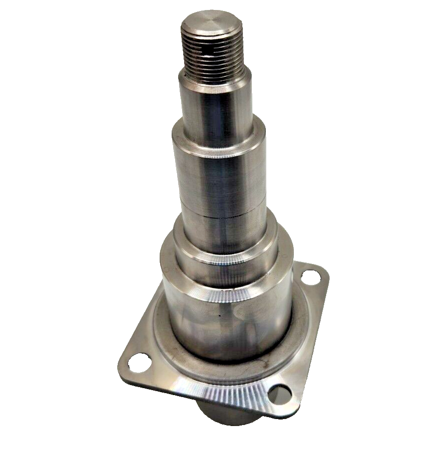 エディ様 50505050 8000# Trailer Axle #42 Spindle 8K 4 Hole Brake Flange 2.48