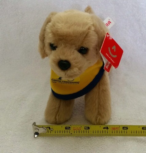 Aurora Stuffed Animal Puppy Dog Golden Retriever 8