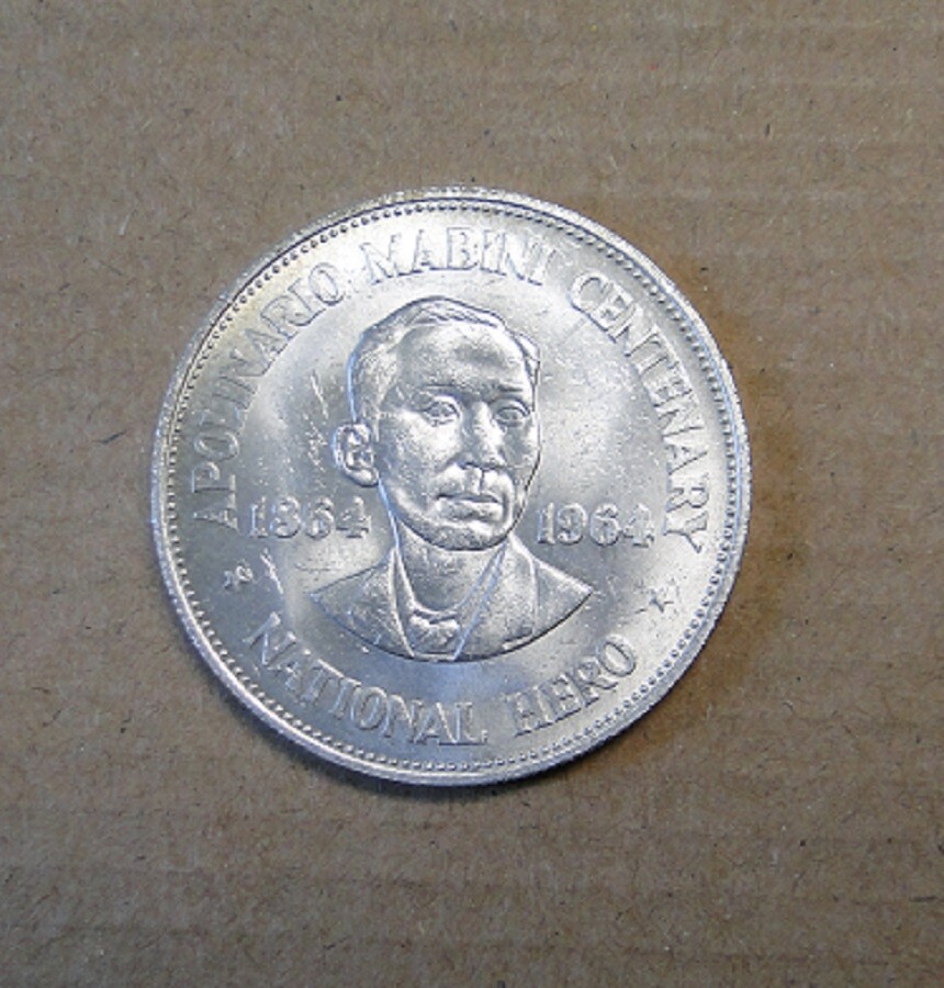 FILIPINAS - 1964 - 0.900 SILVER PESO PHILIPPINES | eBay
