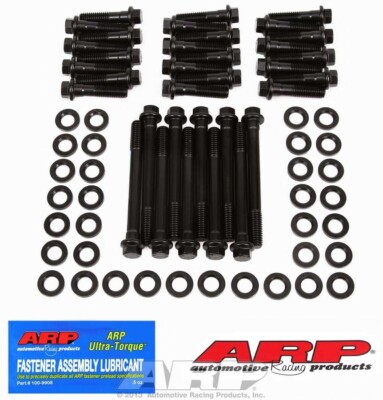ARP BBM Head Bolt Kit 6pt High Performance Edelbrock Victor, Mopar B / RB-Series