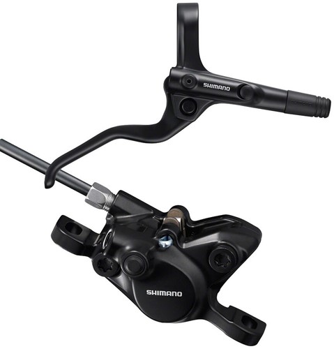 Shimano BR-MT200 Disc Brake and BL-MT201 Lever - Rear, Hydraulic, 2-Piston, Post