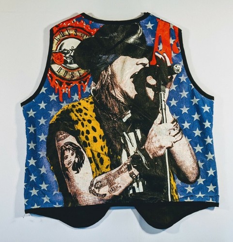 Guns n roses Unisex Vintage Rock Style Vest Size M | eBay