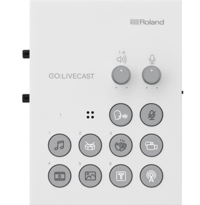 Roland Go:LiveCast Live Streaming Studio for Smart Phones, New!