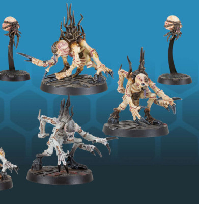 3 Malstrain Genestealers Tyramites Tyranids Genestealer Cult Kill Team Warhammer