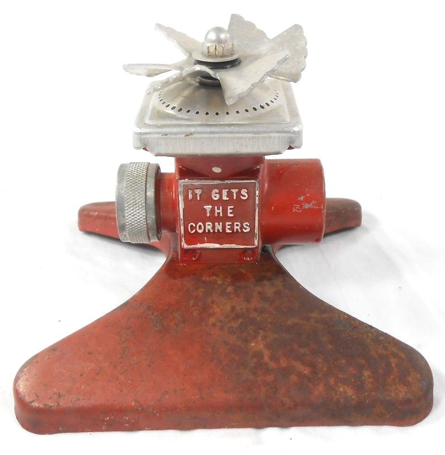 Vintage Proen Product SQUARESPRAY Sprinkler Mid Century Mod Garden Decor WORKS!