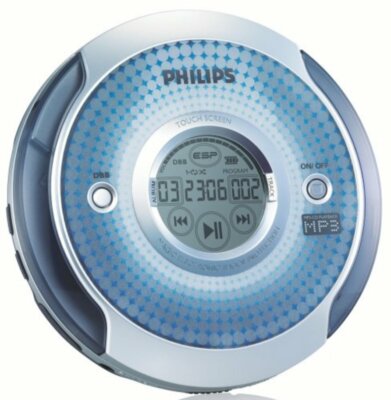 クラシック philips classical Music CD 2006 Vintage Philips Portable MP3/CD Player with top Mount L
