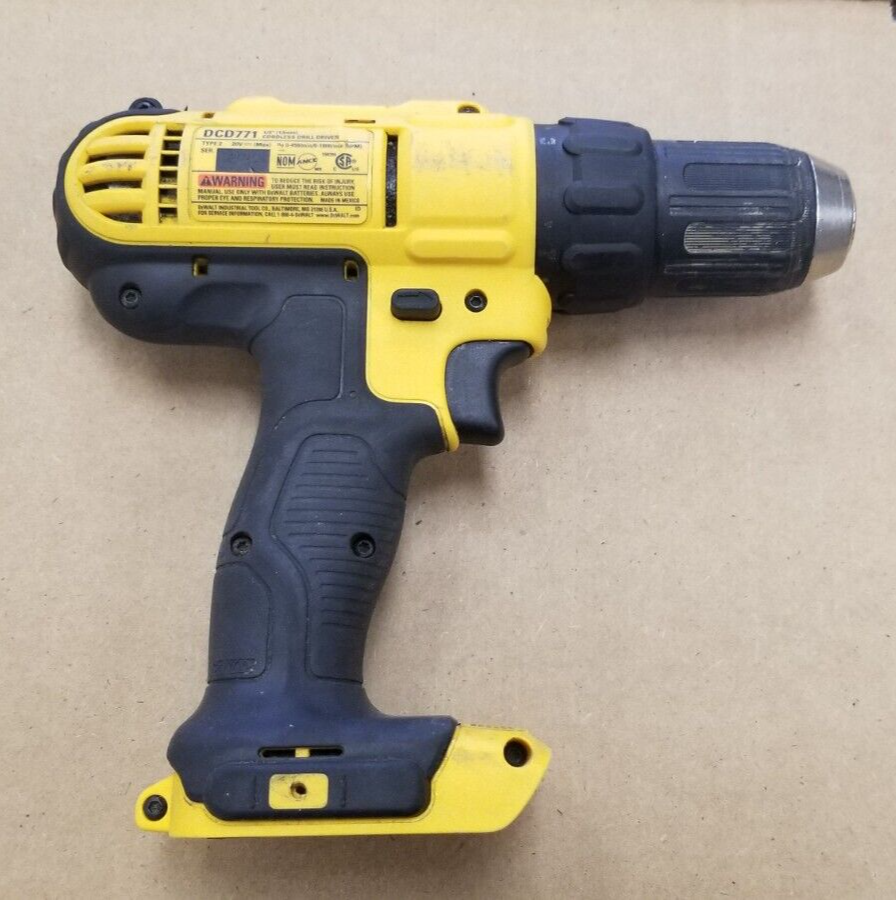 DEWALT DCD771 20V Cordless Compact Drill - Tool Only