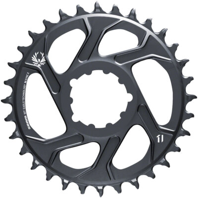 SRAM 30T X-Sync 2 SL Direct Mount Eagle Chainring 3mm Boost Offset, Lunar Gray